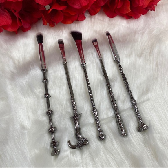 Harry Potter 5 Pcs Makeup Brush Set - Picture 9 of 13